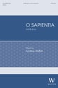 O Sapientia SATB choral sheet music cover